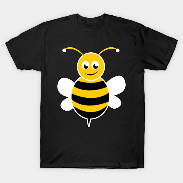 Bee Positive-a Heart For Bumblebee T-Shirt by MaikaeferDesign